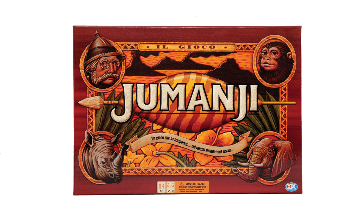 Gioco Jumanji in cartone EG - Editrice Giochi – Petrini