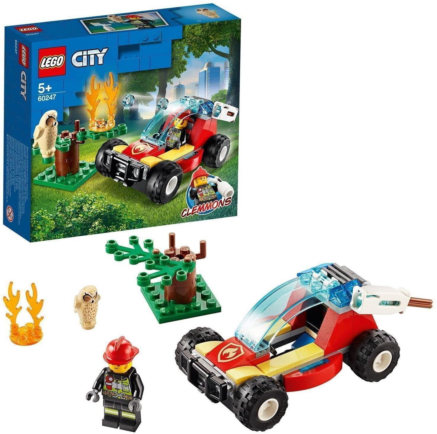 Lego City Fire Barbecue in Fumo con Camion dei Pompieri - Lego – Petrini