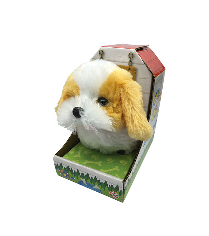 Giocattolo cane che cammina e abbaia