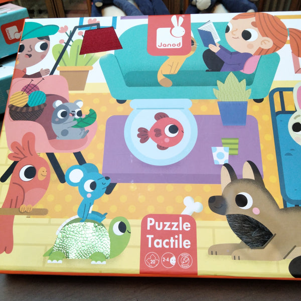 Puzzle tattile gigante Janod
