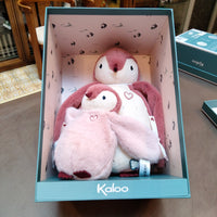 Pinguino Kaloo peluches rosa