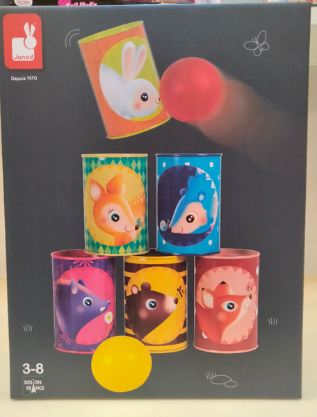 Tiro al barattolo "foresta" Janod