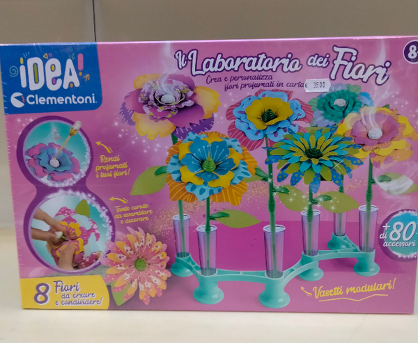 Il laboratorio dei Fiori, scienza & gioco Clementoni