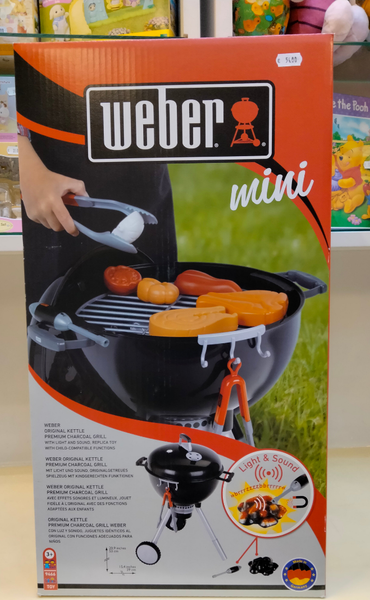 Mini grill portatile Weber, con suoni e luci