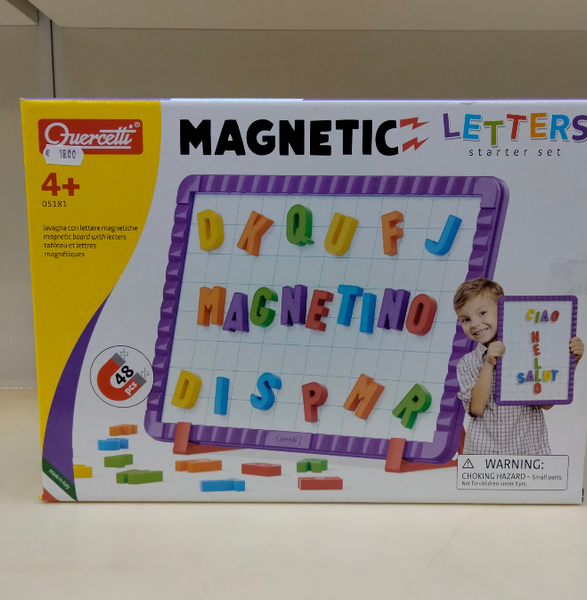Lavagna con lettere magnetiche Quercetti