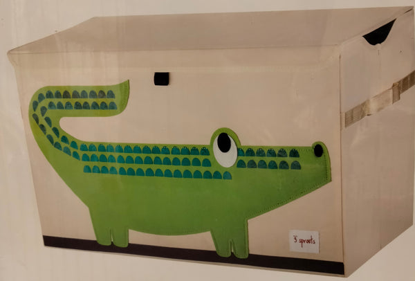 Baule portagiochi coccodrillo 3 Sprouts