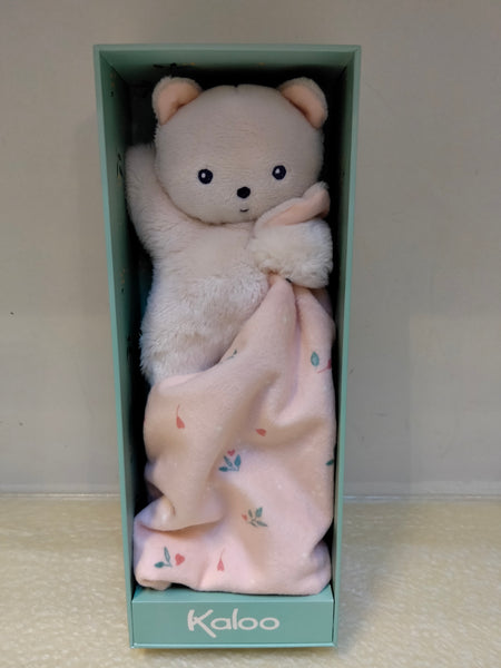 Doudou Kaloo Orsetto foglie d'amore