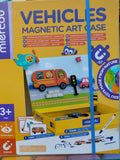 Valigetta d'arte magnetica - veicoli - mierEdu