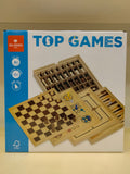Top Games 4in1 Dal Negro Dama/ Scacchi/ Backgammon/ Tria
