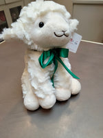 Agnellino seduto, peluche
