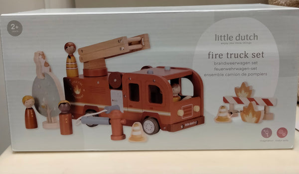 Camion e set pompieri Little Dutch