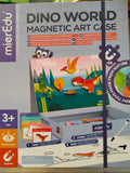 Valigetta d'arte magnetica - mondo dei dinosauri - mierEdu