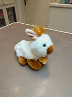Coniglietto peluche macchia marrone, Plush & Company