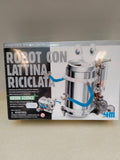 Kit meccanico Robot con lattina riciclata Green Science