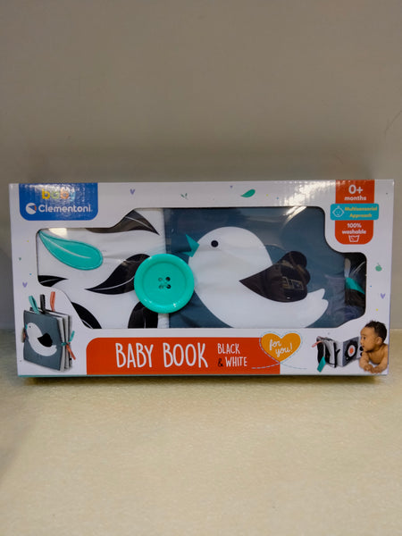 Baby Book Black & White  Baby Clementoni