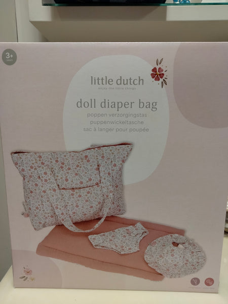 Borsa fasciatoio portatile per le bambole Little Dutch