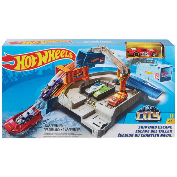 Pista Hot Wheels - Fuga in barca Mattel - Petrini