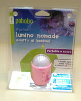 Luce notturna portatile Pabobo rosa Pabobo - Petrini