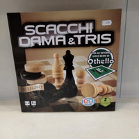Scacchi, Dama e Tris EG Editrice Giochi - Petrini
