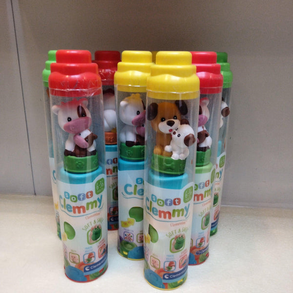Clementoni tubo soft clemmy varianti assortite prezzo per confezione singola Clementoni - Petrini