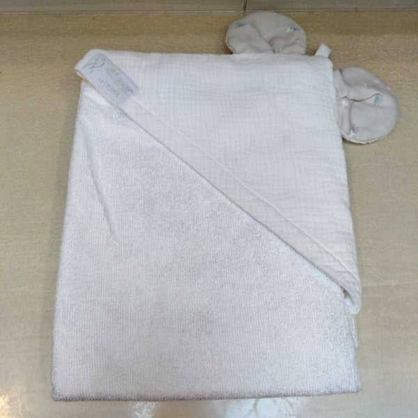 Dili best telo bagno con cappuccio bianco Dili Best - Petrini