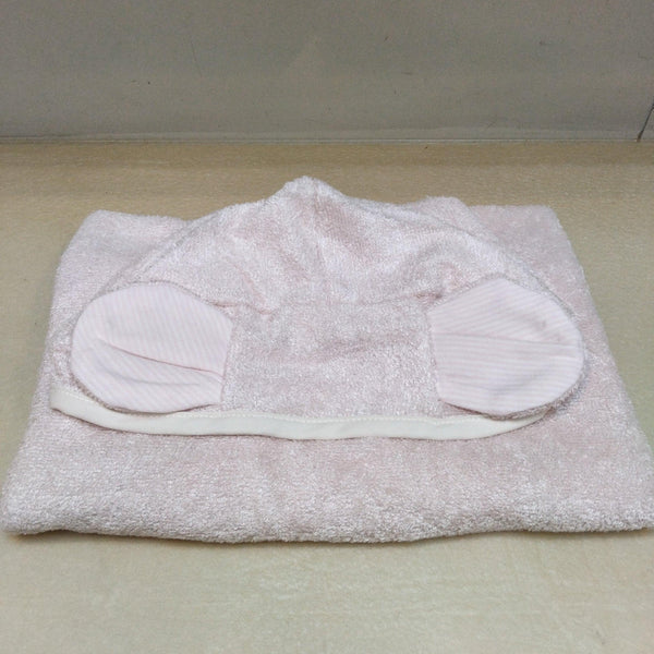 Dili Best telo bagno poncho in spugna bamboo rosa talco Dili Best - Petrini