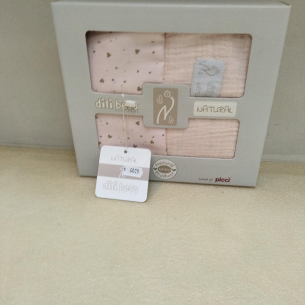 Dili best copripiumino con federa risa talco con cuoricini Dili Best - Petrini