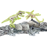 T-Rex e Pteranodonte Kit del paleontologo JW3 Clementoni
