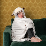 Coperta con cappuccio Pecora Noxxiez