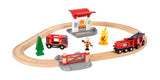 Set ferrovia vigili del fuoco 33815 Brio Brio - Petrini