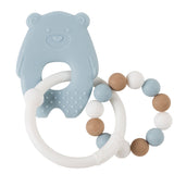 Anello da Dentizione in Silicone azzurro Nattou