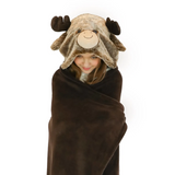 Coperta con cappuccio Renna Noxxiez