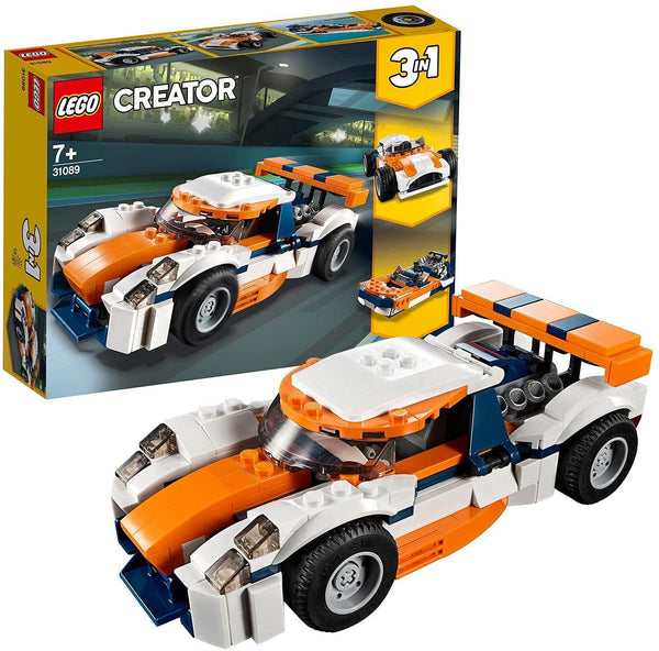 Lego Creator 3 in 1 Auto da Corsa Lego - Petrini