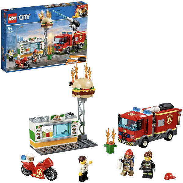 Lego City Fire Fiamme al Burger Bar Lego - Petrini