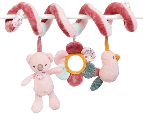 Spirale multiattività rosa Nattou Nattou - Petrini