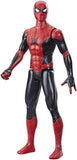 Spider-Man Titan Hero Studios con Tuta Nera e Rossa Hasbro - Petrini