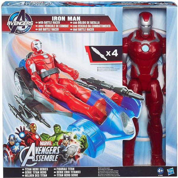 Iron Man con veicolo Hasbro Hasbro - Petrini