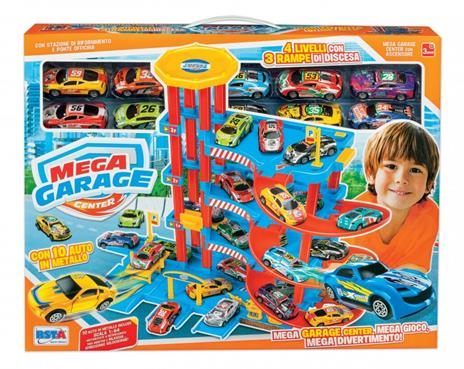 Mega Garage Toys Garden