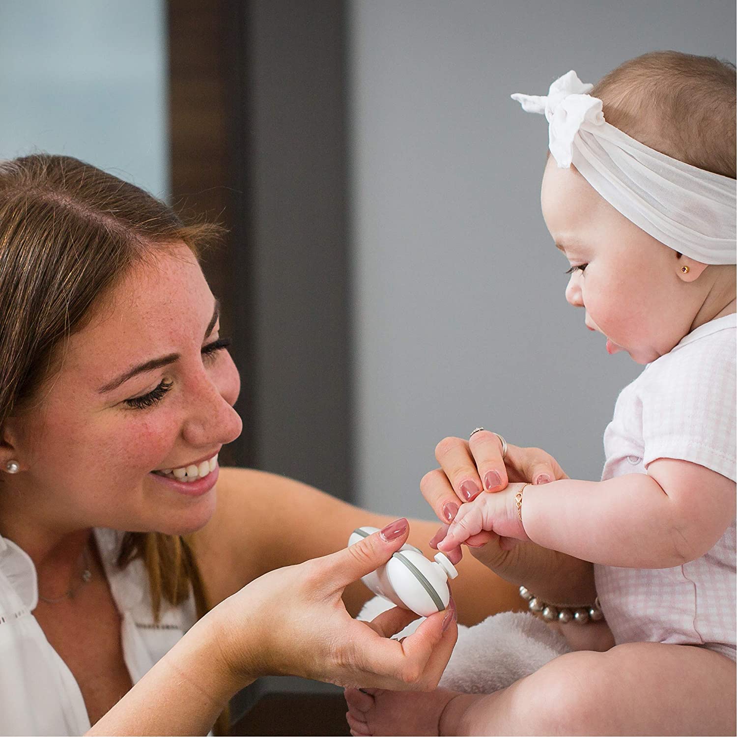 Tagliaunghie elettrico, Tagliaunghie lima unghie per bambini per neonato  Trimo BBLUV 