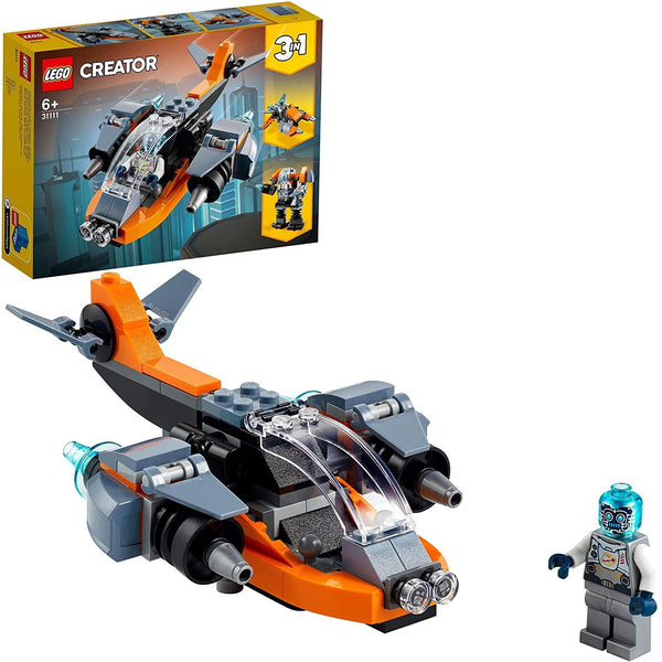 Lego Creator 3 in 1 Cyber-Drone Lego - Petrini