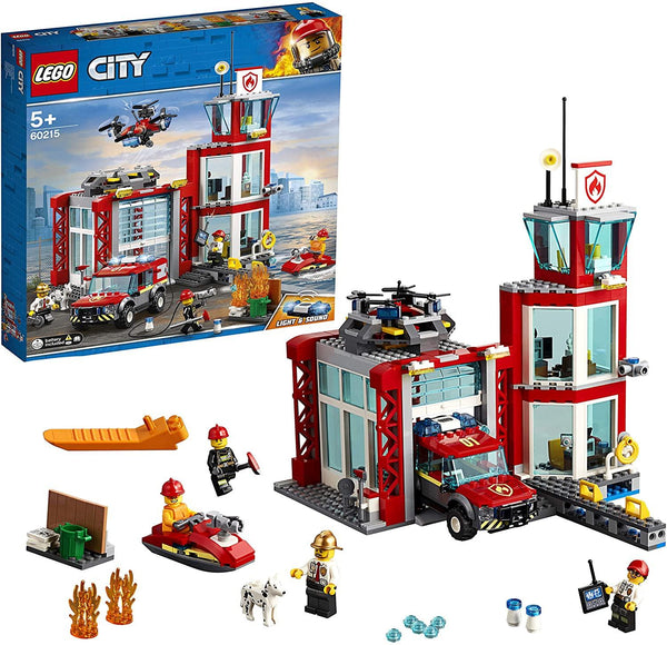 Lego City Fire Caserma dei Pompieri Lego - Petrini