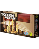 Scacchi e Dama Deluxe in legno EG Editrice Giochi - Petrini