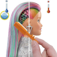 Barbie Leopard Rainbow Hair Mattel - Petrini