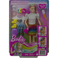 Barbie Leopard Rainbow Hair Mattel - Petrini