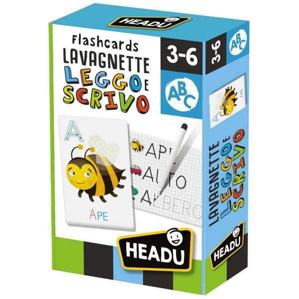 Flashcards Lavagnette Leggo e Scrivo Headu Headu - Petrini
