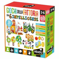 Giochi della Fattoria con 6 Intelligenze Headu Headu - Petrini