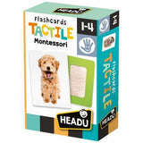 Flashcards Tactile Montessori Headu Headu - Petrini