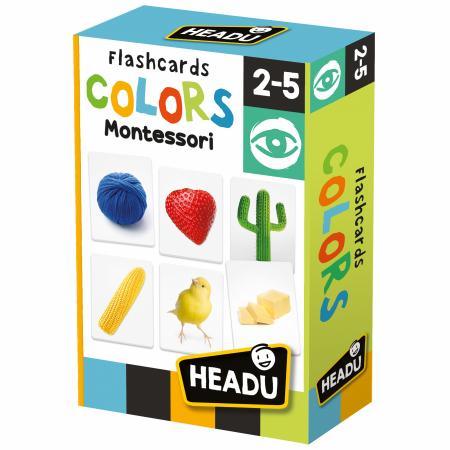 Flashcards Colors Montessori Headu Headu - Petrini