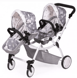 Passeggino gemellare pieghevole per Bambole De Cuevas Toys - Petrini