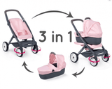 Carrozzina per bambole 3 in 1 Smoby Smoby - Petrini